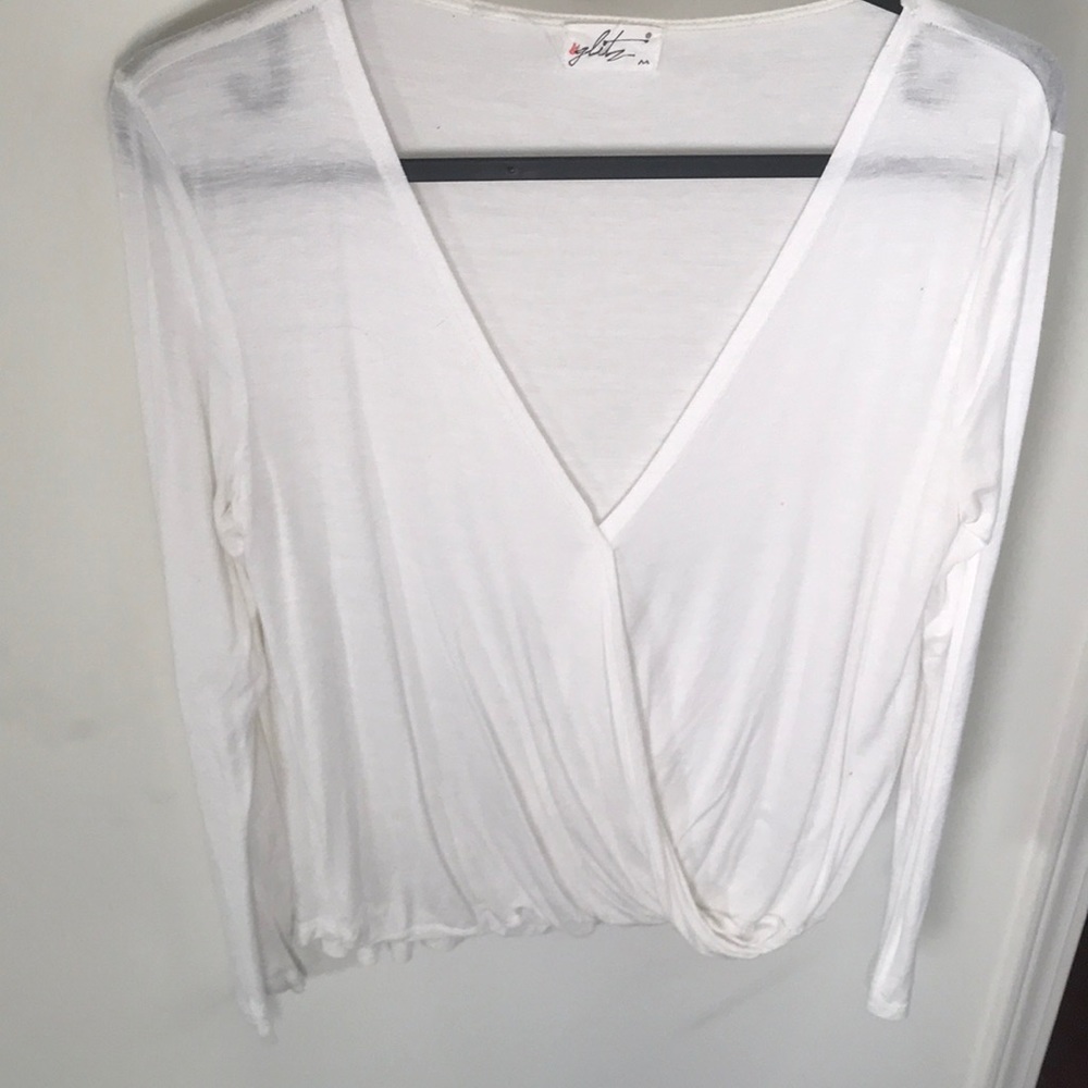White long sleeve dress shirt!